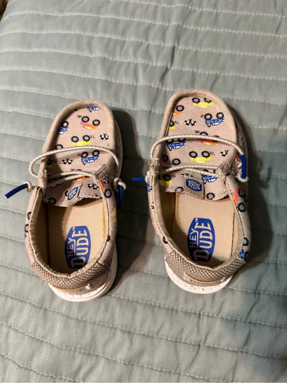 Hey Dude Kids Beige Shoes
